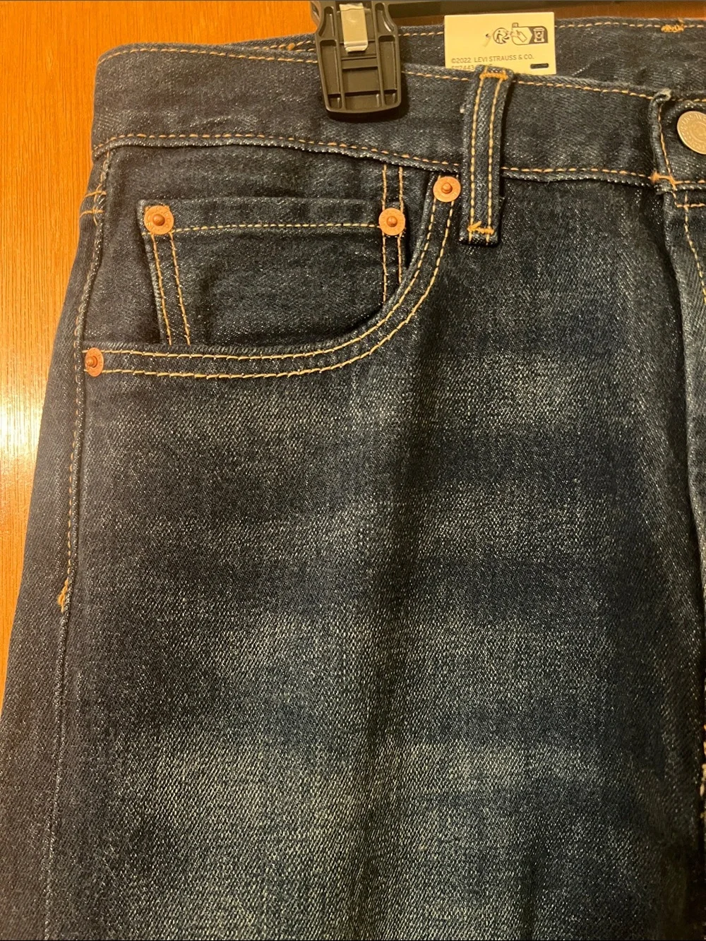 Levi’s 501 Men’s Jeans Sz 32x32 Dark.Wash Blue MSRP: $110